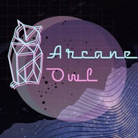 the logo for arcane owl